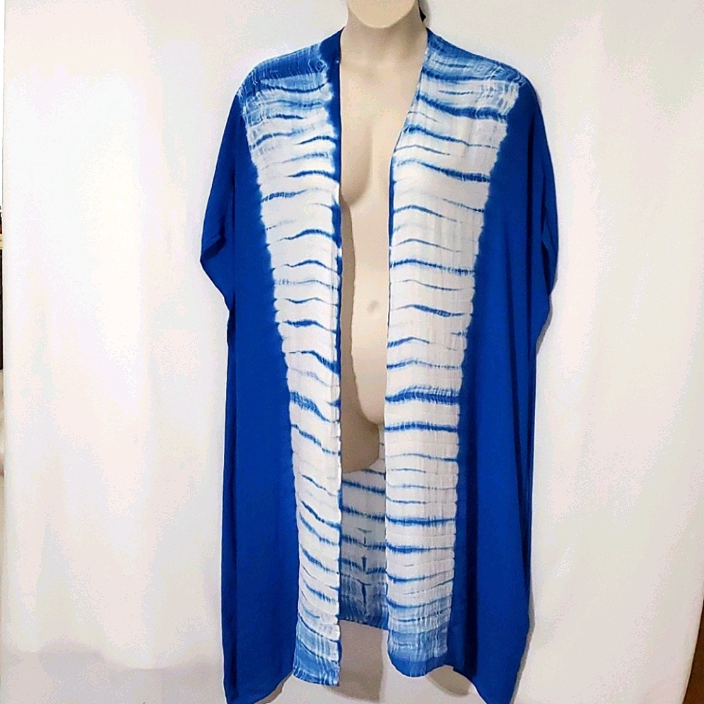 Tie Dye Kimono Cover Up